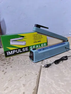 Mashine ya Kufungia Mifuko ya Plastiki Impulse Sealer FS-300 300mm
