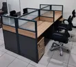4-Way Office Workstation Desk - 2