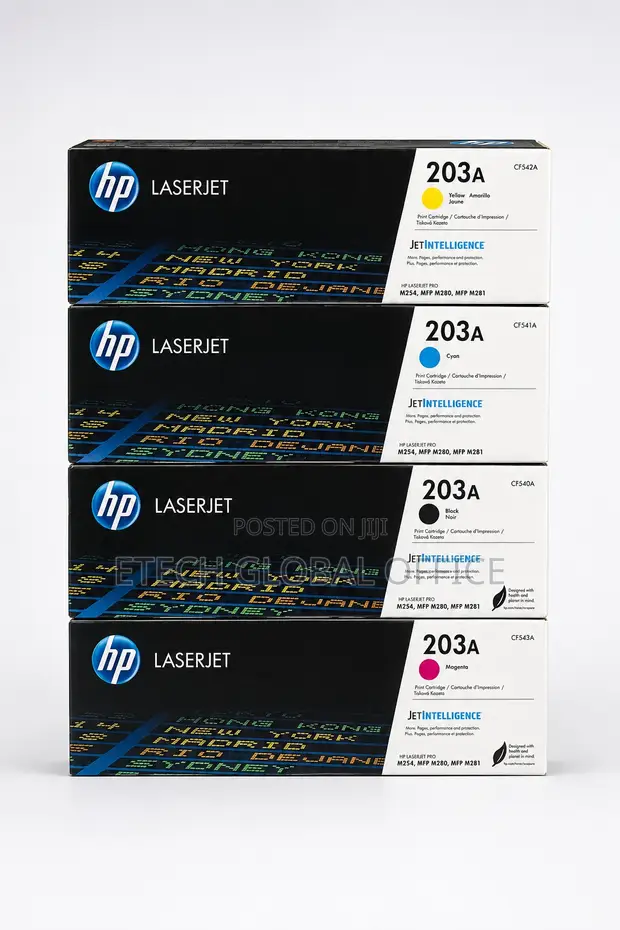 Genuine HP 203A LaserJet Toner Cartridge - 1