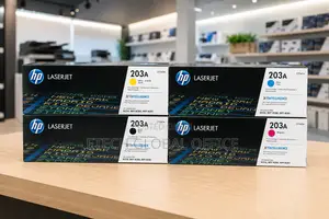 Original HP 203A CMYK Toner Cartridge Set
