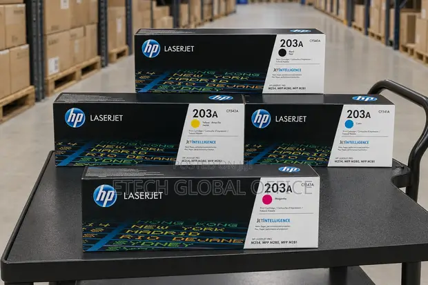 Genuine HP 203A Black Toner Cartridge - 1
