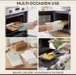 Silicone Insulated Oven Gloves - 2