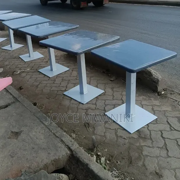 Meza Mraba ya Mkahawa Iliyobinafsishwa na Kumaliza Marumaru - 1