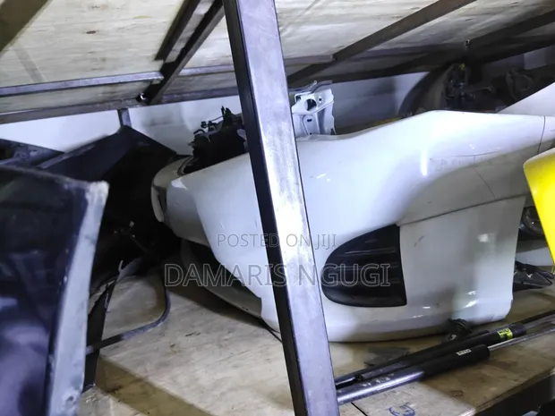 Toyota Axio 161 Front Bumper (White) - 1