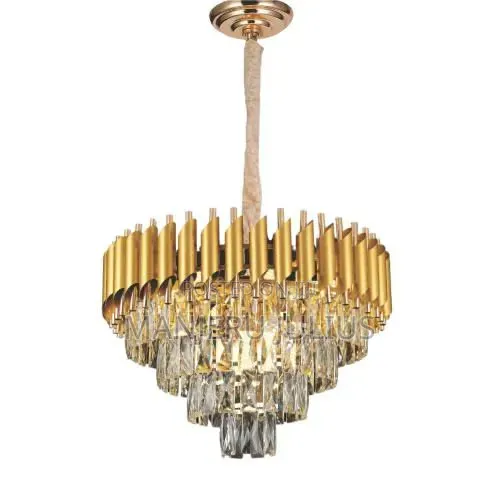 400mm Crystal Golden Chandelier - 1