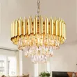 400mm Crystal Golden Chandelier - 2