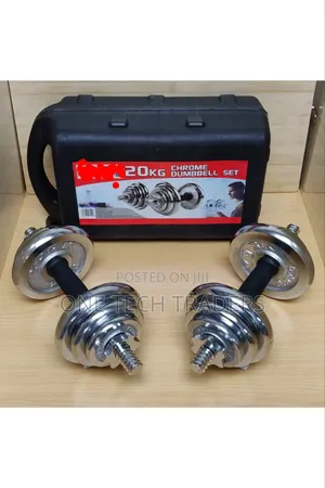 Dumbbells za Chrome 20kg na Kesi