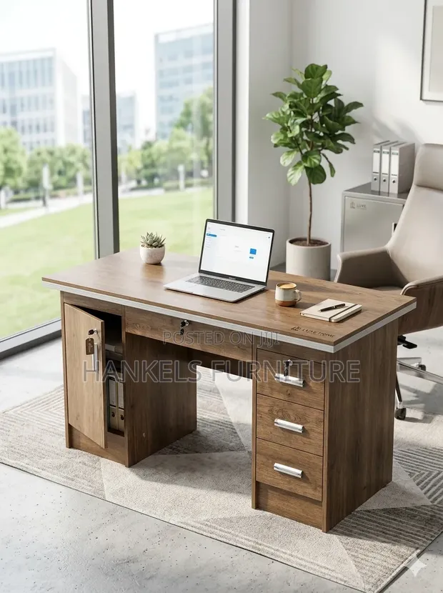 1.2m Executive Office Desk - Modern Professional - 1