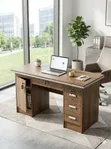 1.2m Executive Office Desk - Modern Professional - 2