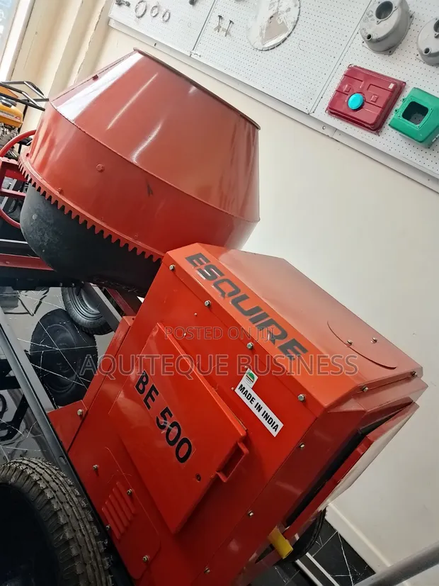 Esquire Concrete Mixer 500L with HTC 6.5HP Diesel Engine - 1