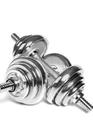 10KG Chrome Dumbbell Pair
