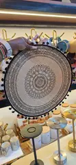 6 Pcs Round Boho Table Placemats - 2