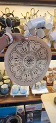6 Pcs Round Boho Table Placemats - 4