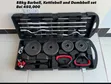 58KG Adjustable Dumbbell and Barbell Set with Case - 3
