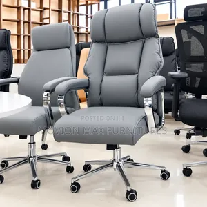 Grey Executive Office Chair - Brand New