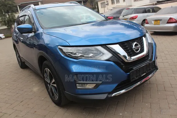 Nissan X-Trail 2019 Blue 7 Seater - 1
