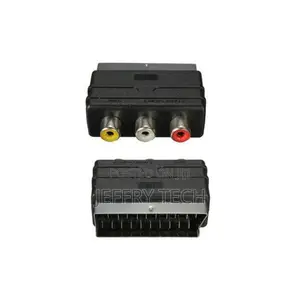 Scart AV Adapter - Kwa Picha Nyeusi ya TV