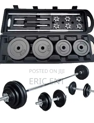 Seti ya Dumbbell za Chrome 50kg na Kisanduku