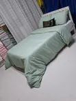 Set ya Duvet Cover ya Microfiber ya Luxury Design - 2