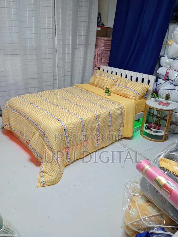 LYCRA Double Sided Cotton Duvet Set - 1