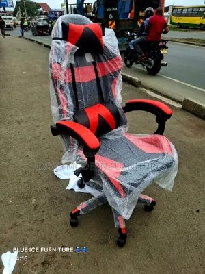 Red and Black Ergonomic Gaming Chair
