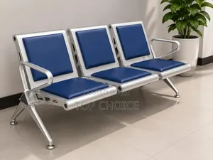 Heavy-Duty Office Waiting Chairs - Brand New