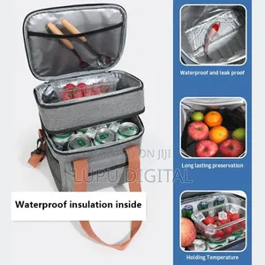 Dual Insulated Lunch Bag