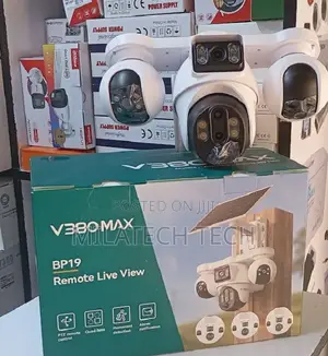 4G Solar Security Camera, 4 Lens HD Night Vision