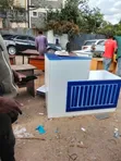 Modern L-Shaped Reception Desk - 1