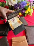 Mkoba wa Ngozi Halisi na Kipande cha Pesa - 1