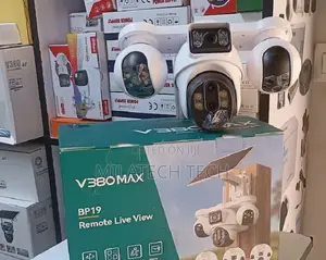 Kamera ya CCTV ya Solar 4G, Lensi 4, App ya Simu