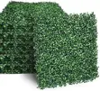 Modern Chic Green Hedge Panels (40x60cm) - 2