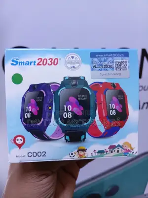 Smartwatch ya Watoto C002 - Bluu/Zambarau/Red