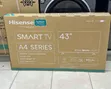 Hisense 43" A4 Series TV - Brand New - 2