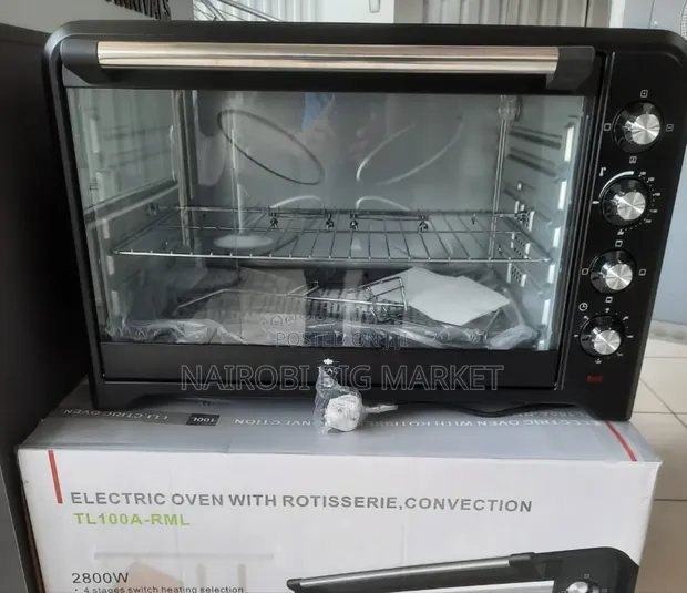 60 Litre Tlac Electric Oven with Rotisserie - 1