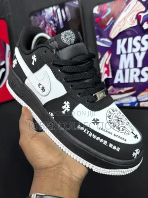 Nike Air Force 1 Chrome Hearts Sneakers