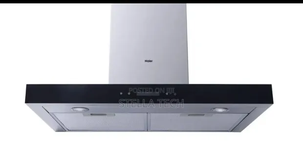 Haier HXP60D-S550SB 60CM Kitchen Chimney Hood - Black & Grey - 1