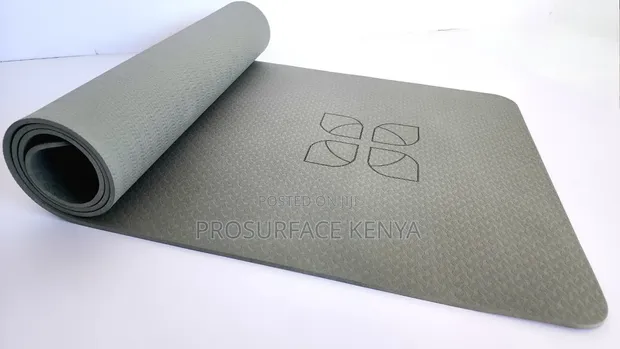 TPE Exercise Mat | 6mm Thick | 61x184cm - 1