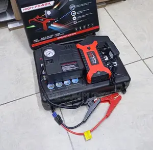 12V 99800mAh Car Jump Starter with Air Compressor