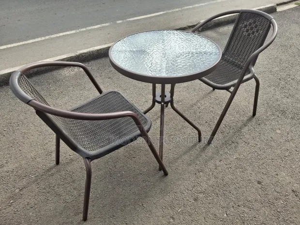 2-Seater Outdoor Patio Bistro Set - 1
