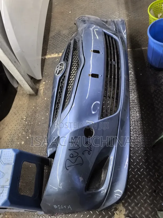 Toyota Belta Complete Front Bumper (Used) - 1