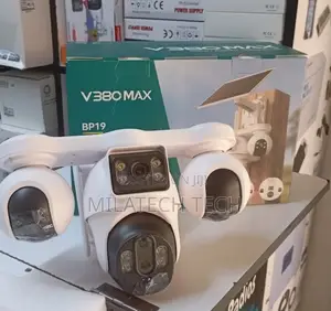 4G 4-Lens Solar CCTV Camera - No WiFi Needed