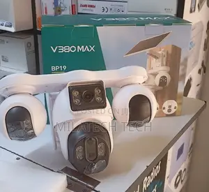4G 4-Lens Solar CCTV Camera - WiFi Security