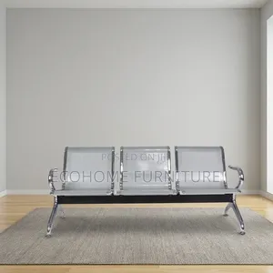 3-Seater Mesh Reception Airport Chair
