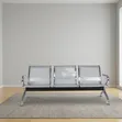 3-Seater Mesh Reception Airport Chair - 1