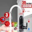 Black Digital Instant Heater Tap - Hot Water for Kitchen - 2