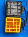 48W Square LED Driving Lights | Off-Road Work Lamps - 1
