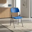 Blue Plastic Folding Chair - Brand New - 1