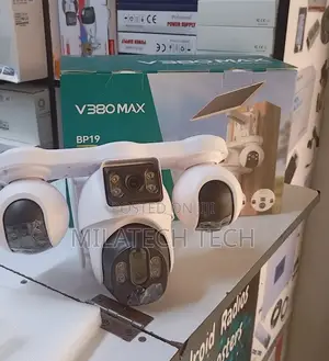 4G 4-Lens Solar CCTV Camera with Remote View