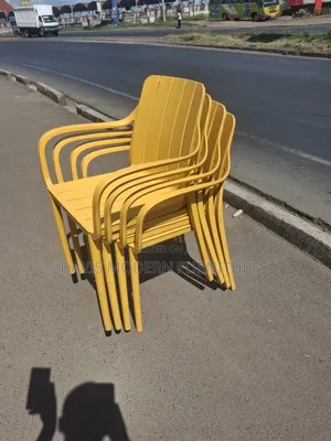 Stackable Outdoor Armchair - Yellow